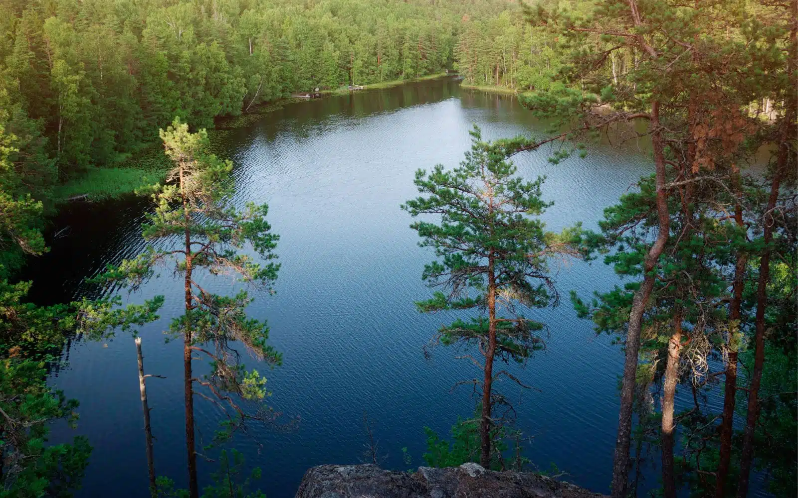 Parc national de Nuuksio, situé dans la région d'Espoo